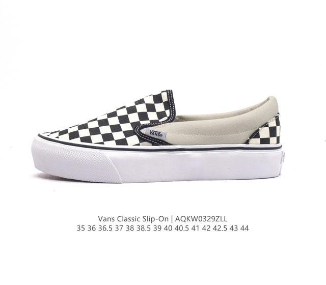 Vans Classic Slip-On 35-44 Aqkw0329Zll