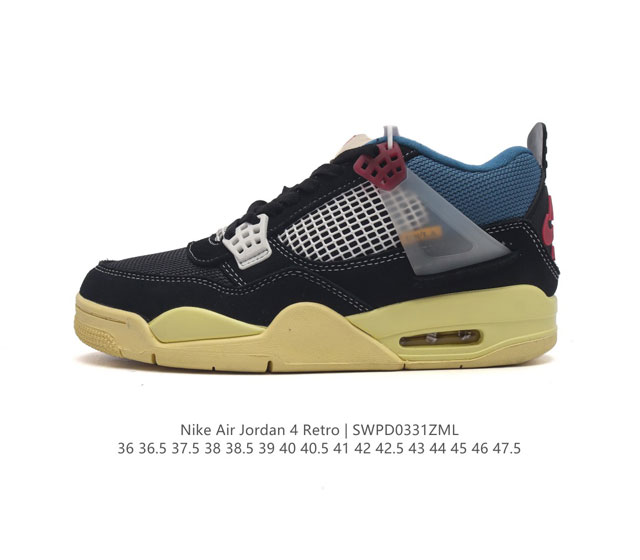 Nike Air Jordan 4 Retro Og aj4 4 Air Sole Aq9129- 36 36.5 37.5 38 38.5 39 40 40