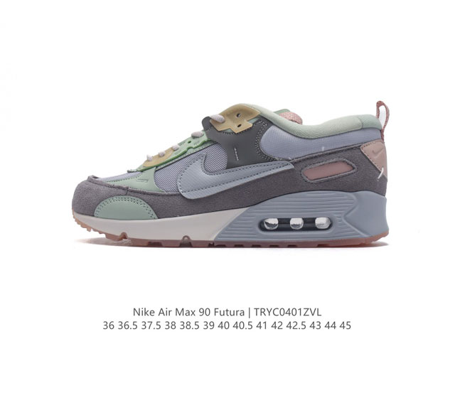 Nike Air Max90 Futura -- swoosh N air Dm9922 36 36.5 37.5 38 38.5 39 40 40.5 41