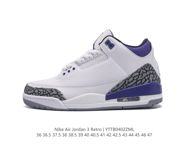 Aj3 Nike Air Jordan 3 Retro Se 3 3 Aj 1988 Nike Air Da3595- 36-47 Yttb0402Zml