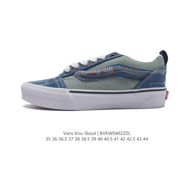 Vans Knu-Skool Vr3 Lx logo 2023 Vans knuskool imranpotato og 35-44 Bvkw0402Zzl