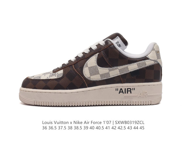 Louis Vuitton X Nike Air Force 1 Low Af1 force 1 Ld0232 36 36.5 37.5 38 38.5 39