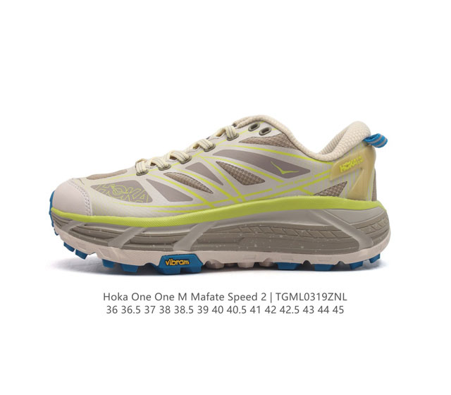 Hoka One One Mafate Speed 2 Low tpu Eva 36-45 Tgml0319Znl