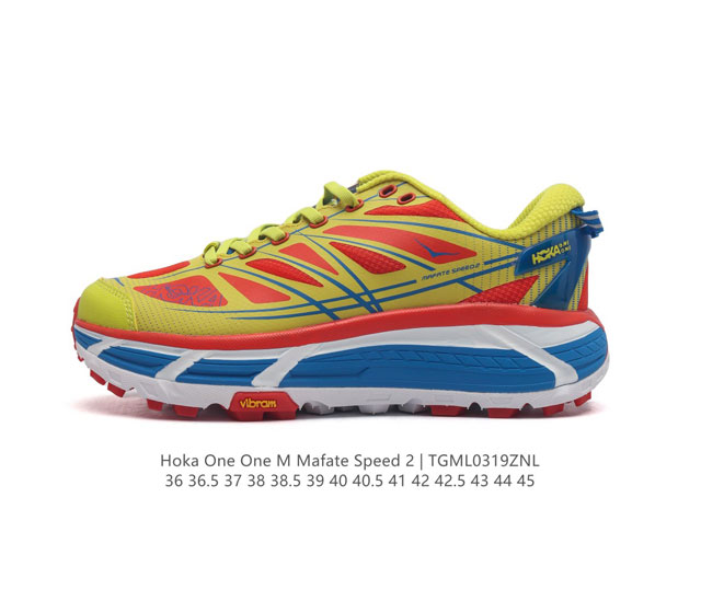 Hoka One One Mafate Speed 2 Low tpu Eva 36-45 Tgml0319Znl