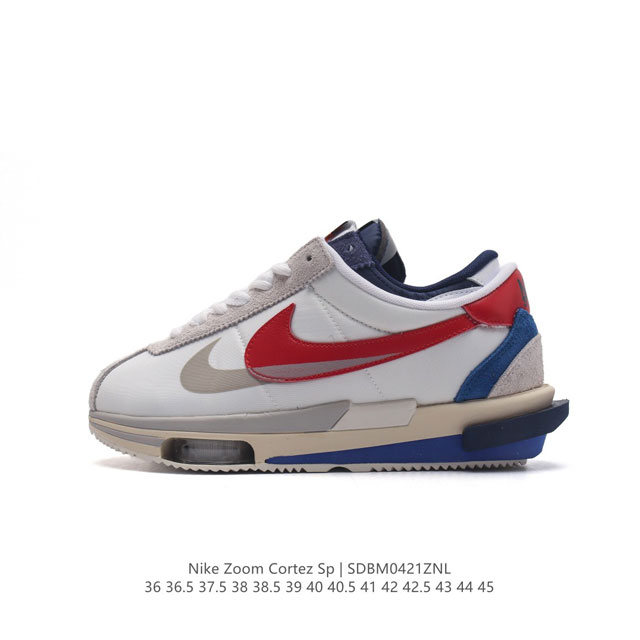 eva 4 air Zoom 50 sacai X Nike Air Zoom Cortez Sp 4.0 Grey White 4.0 Dq0