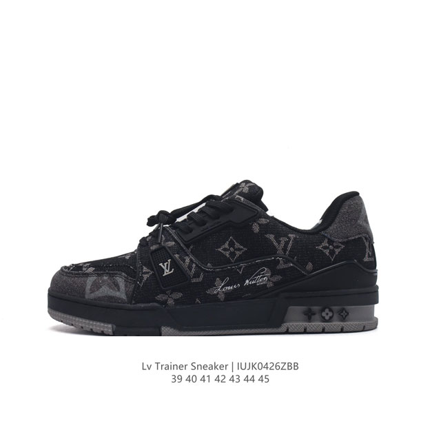 Louis Vuitton Lv zp 3D logo lv louis Vuitton Trainer Sneaker Low 39-45 D