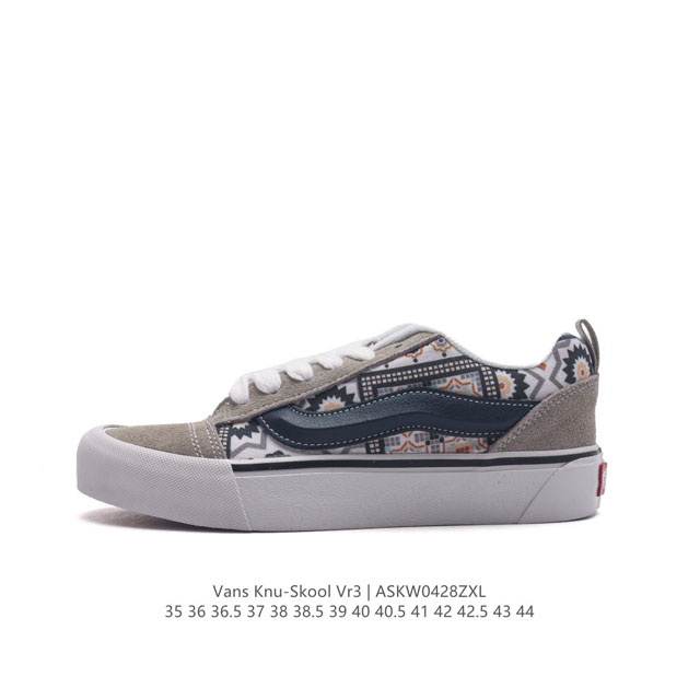 Vans Knu-Skool Vr3 Lx logo 2023 Vans knuskool imranpotato og 35-44A