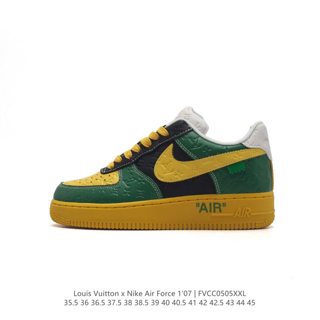 Louis Vuitton X Nike Air Force 1 Low Af1 force 1 Ld023235.5-45