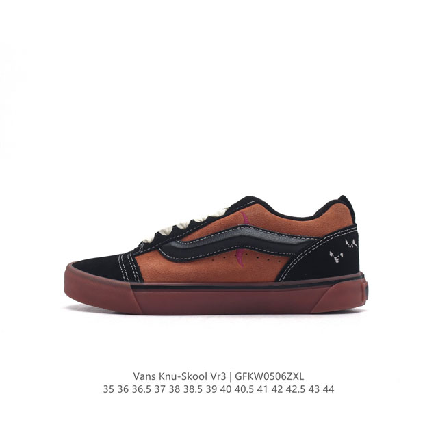 Vans Knu-Skool Vr3 Lx logo 2023 Vans knuskool imranpotato og 35-44G