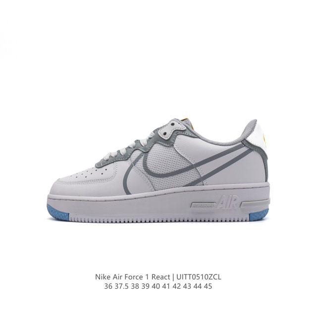 Nike Air Force 1 React Qs force 1 315122 : 36 37.5 38 39 40 41 42 43 44 45 Uitt