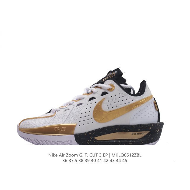 Nike Air Zoom G.T.Cut 3 Ep react+Zoom Strobel+ zoom Gt logo Dv2918-101 36-45 Mk