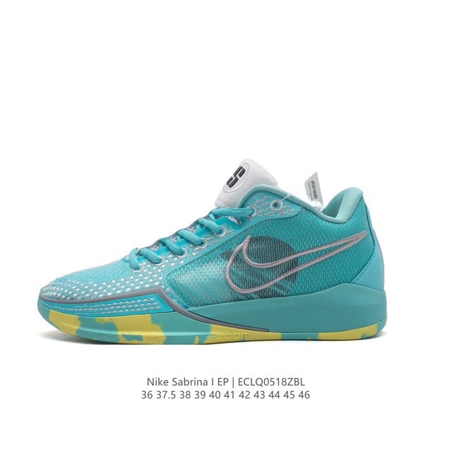 Wnba sabrina Ionescu nike Sabrina 1 Sabrina nike React zoom Air ja1 Fq3381-007 3