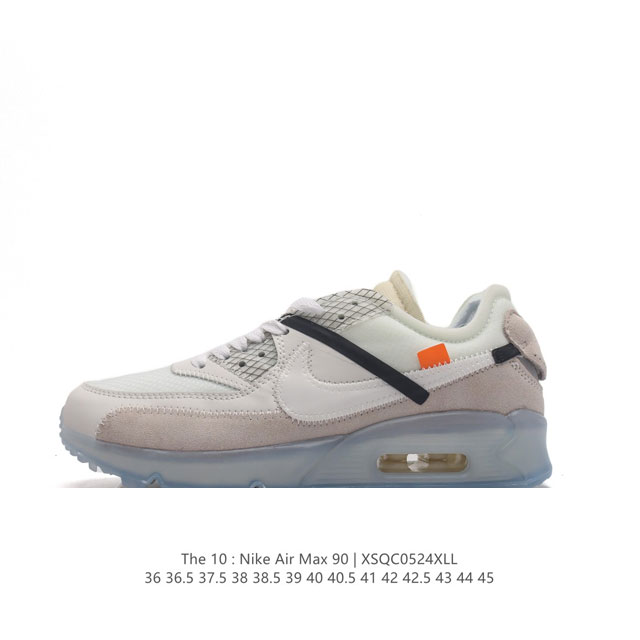 Off-White X Nike Air Max90 off-White X Nike Air Max90 2.0 Ow Aa7293-100 36-45 Xs