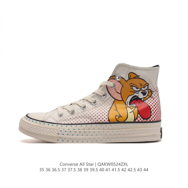 Converse Chuck 70 Tom & Jerry tom & Jerry 60 converse 70S tom & Jerry logo 1657