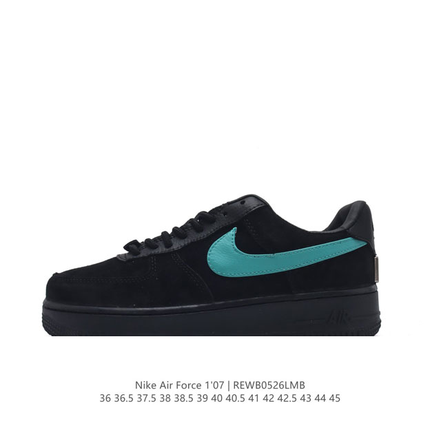 Tiffany & Co. X Nike Air Force 1 Low Sp 1837 Dz1382-001 36 36.5 37.5 38 38.5 39