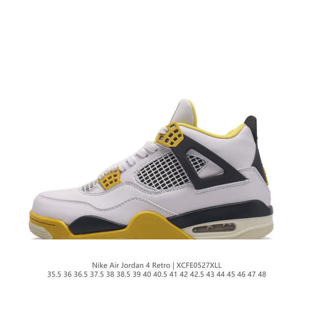 Nike Air Jordan 4 Retro Og aj4 4 Air Sole Aq9129-101 35.5-48 Xcfe0527