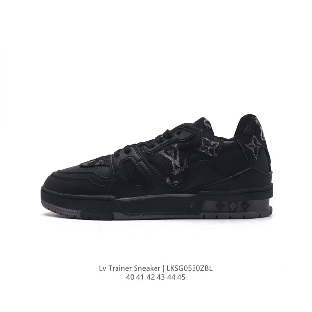 Louis Vuitton Lv 3D logo lv louis Vuitton Trainer Sneaker Low 40-45 Lksg0530Zbl