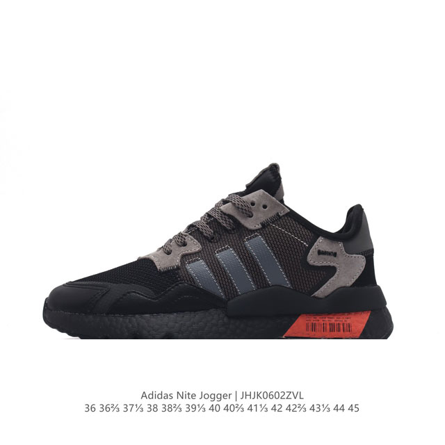 Adidas Nite Jogger 3M Boost Fv3361 36 36 37 38 38 39 40 40 41 42 42 43 44 45 Jh