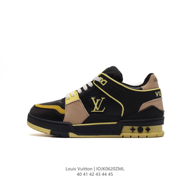 Louis Vuitton LV 3D Logo LV Louis vuitton Trainer Sneaker Low 40-45 IOJK0620ZML