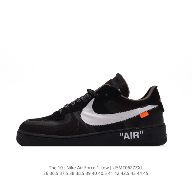 Nike OFF-WHITE x Air Force 1 OW AIR AO4606 36 36.5 37.5 38 38.5 39 40 40.5 41 4