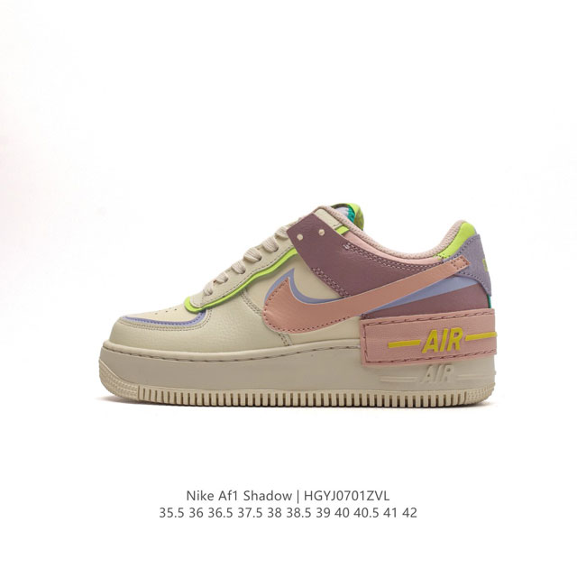 NIKE AF1 af1 Nike Air Force 1 Shadow Sacai x Nike Swoosh AIR CI0919-700 35.5 36