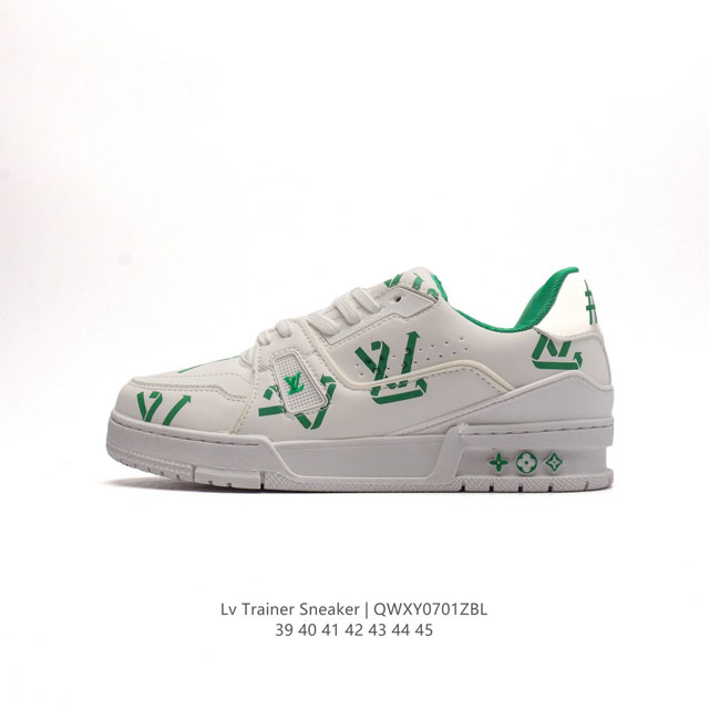 Louis Vuitton LV 3D Logo LV Louis vuitton Trainer Sneaker Low 39-45 QWXY0701ZBL