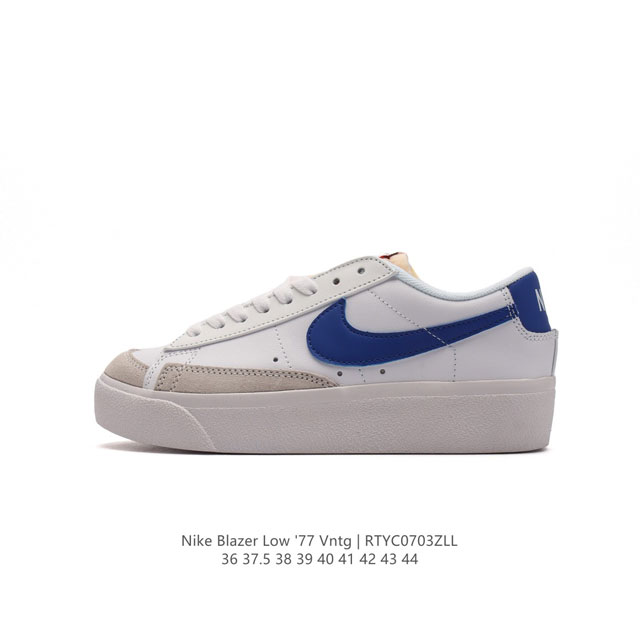 Nike Blazer Low '77 VNTG Swoosh Nike Blazer Low '77 VNTG DJ0292 36-44 RTYC0703Z