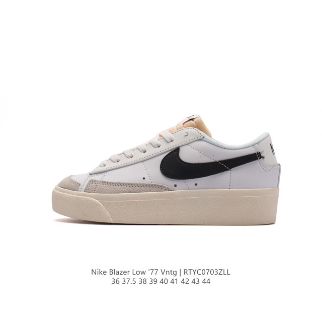 Nike Blazer Low '77 VNTG Swoosh Nike Blazer Low '77 VNTG DJ0292 36-44 RTYC0703Z