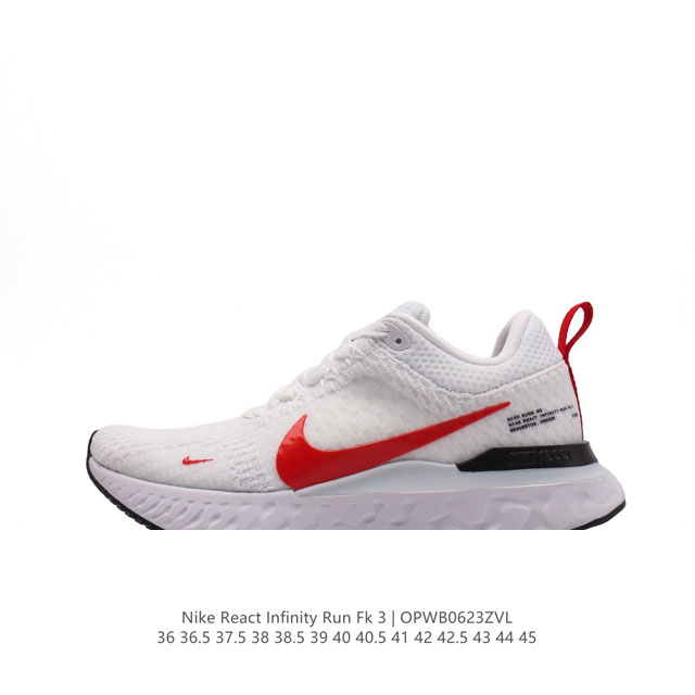 Nike React Infinity Run FK 3 PRM Nike React Flyknit Flyknit DH5392-007 36-45 OP