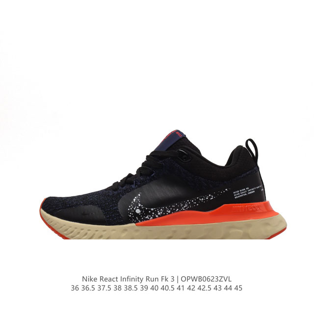 Nike React Infinity Run FK 3 PRM Nike React Flyknit Flyknit DH5392-007 36-45 OP