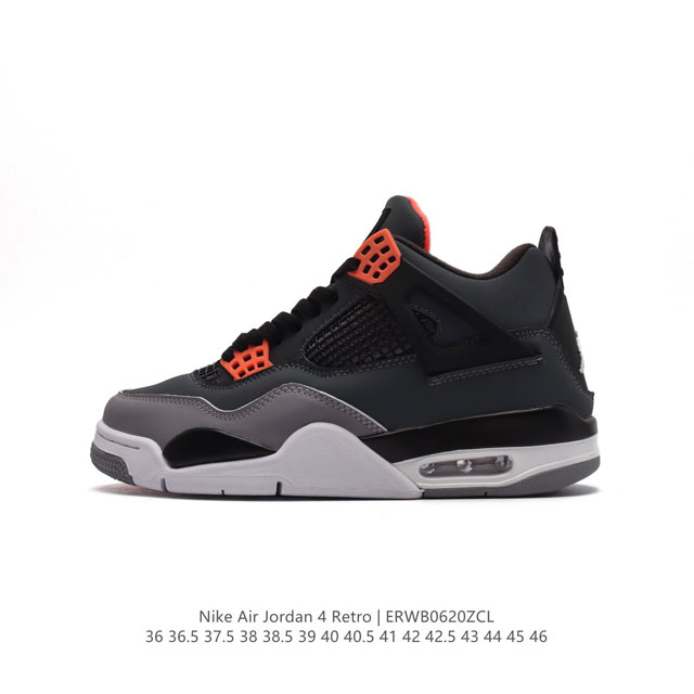 Nike Air Jordan 4 Retro OG AJ4 4 Air Sole 308497-116 36-46 ERWB0620ZCL