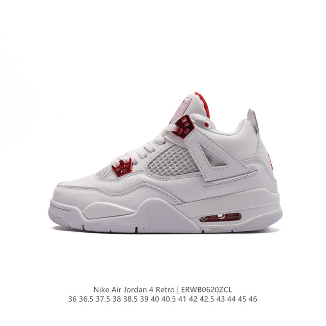 Nike Air Jordan 4 Retro OG AJ4 4 Air Sole 308497-116 36-46 ERWB0620ZCL