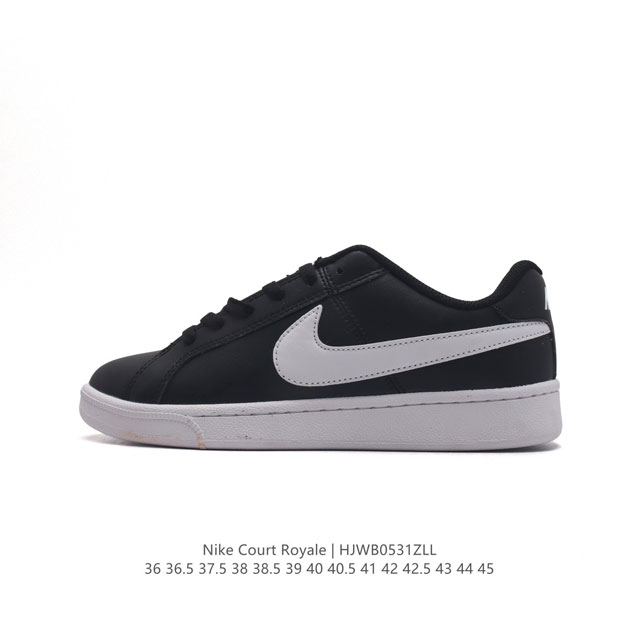 NIKE COURT ROYALE AC Swoosh 749747 36 36.5 37.5 38 38.5 39 40 40.5 41 42 42.5 4