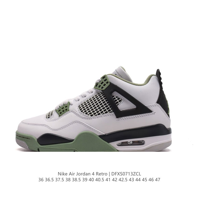 Nike Air Jordan 4 Retro Og aj4 4 Air Sole Fq8138-103 36-47 Dfxs0713Zcl