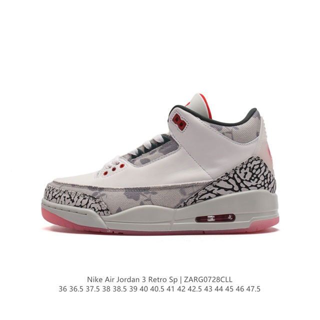 Aj3 Nike Air Jordan 3 Retro Se 3 3 Aj 1988 Nike Air Ct8532-126 36-47.5 Zarg0728