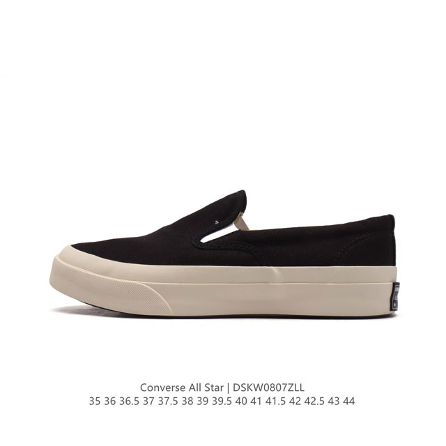 converse converse Deck Star Slip On 67 Black White 855C 35 36 36.5 37 37.5 38 39