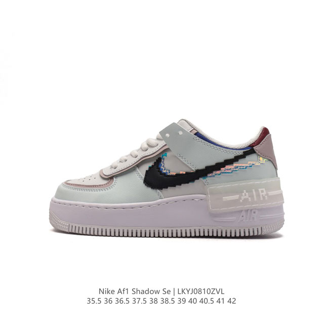 nike Af1 Af1 Nike Air Force 1 Shadow Sacai X Nike Swoosh Air Cv8480 35.5-42 Lkyj