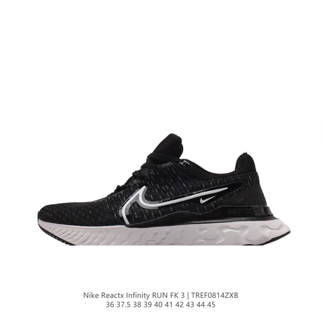 Nike React Infinity Run Fk 3 Prm Nike React Flyknit Flyknit D09496-001 36-45 Tr