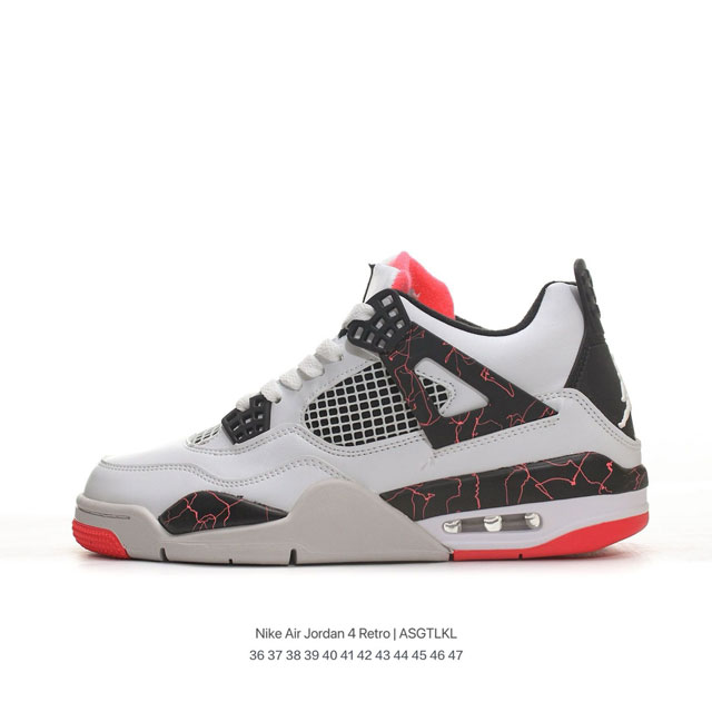 aj4 4 jordan pu air Og nike Wmns Air Jordan 4 Retro Off Noir aj4 36 37 38 39 40