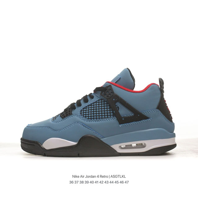 aj4 4 jordan pu air Og nike Wmns Air Jordan 4 Retro Off Noir aj4 36 37 38 39 40