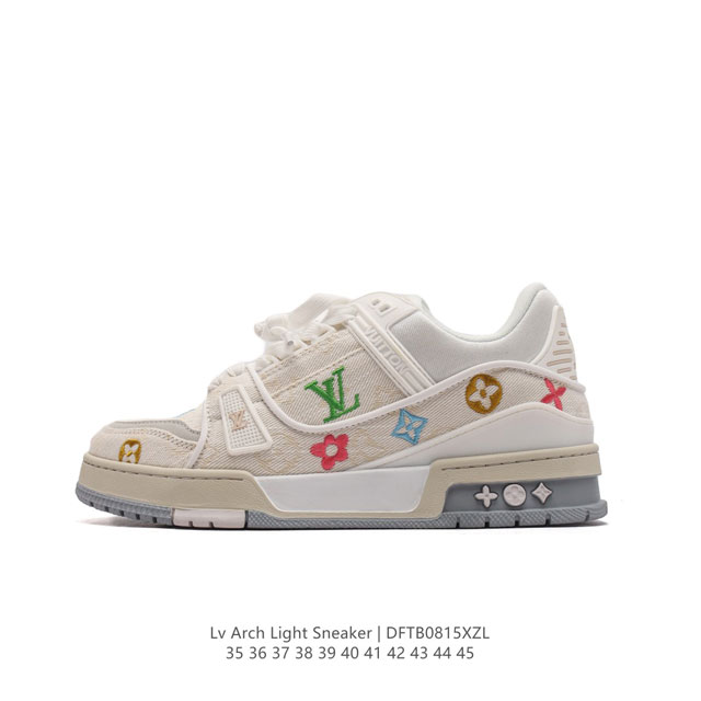 Louis Vuitton Lv 3D logo lv louis Vuitton Trainer Sneaker Low 35-45 Dftb0815Xzl