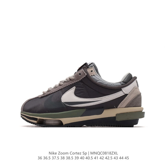 eva 4 air Zoom 50 sacai X Nike Air Zoom Cortez Sp 4.0 Grey White 4.0 Dq0581 36