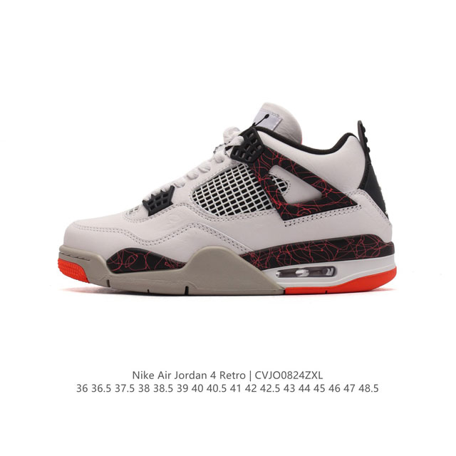 Nike Air Jordan 4 Retro Og aj4 4 Air Sole Aq9129-001 36 36.5 37.5 38 38.5 39 40