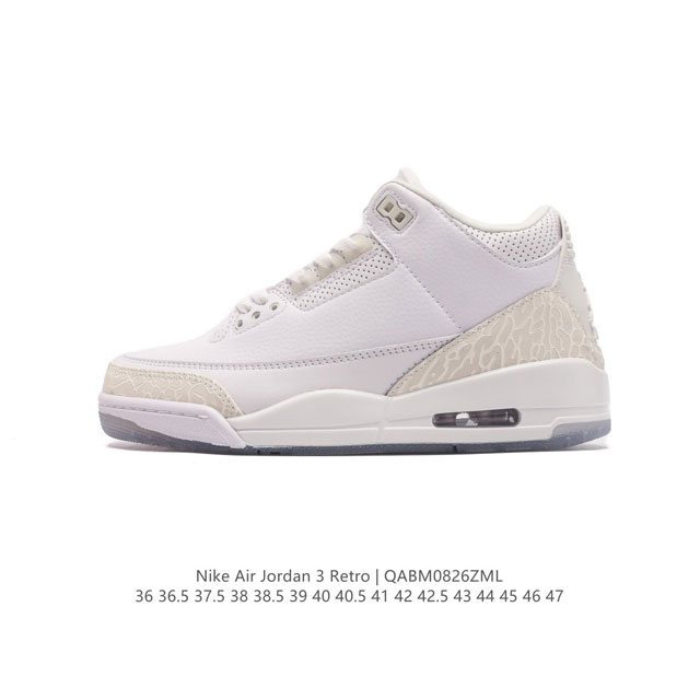 Aj3 Nike Air Jordan 3 Retro Se 3 3 Aj 1988 Nike Air Ct8532-106 36-47 Qabm0826Zm