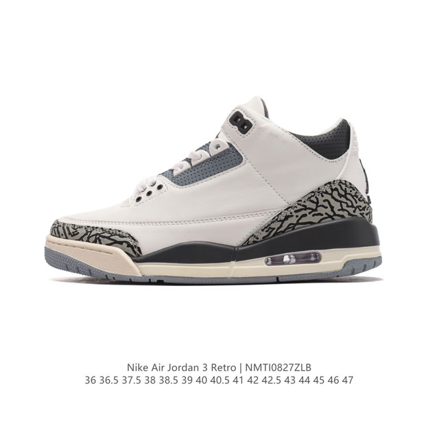 Aj3 Nike Air Jordan 3 Retro Se 3 3 Aj 1988 Nike Air Ct8532-106 36-47 Nmti0827Zl