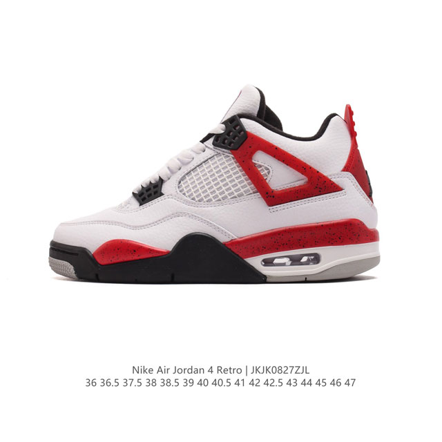 Nike Air Jordan 4 Retro Og aj4 4 Air Sole Dh6927-161 36 36.5 37.5 38 38.5 39 40