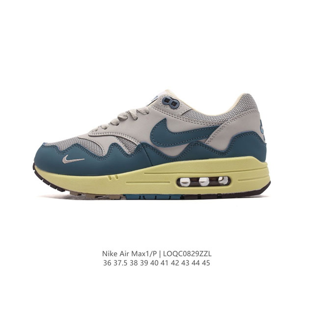 Nike Air Max 1 P Nike Patta Air Max Air Patta Dh1348-001 36-45 Loqc0819Zzl