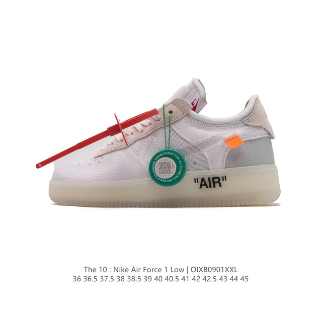 nike Off-White X Air Force 1 Ow logo Air Ao4606 36 36.5 37.5 38 38.5 39 40 40.5