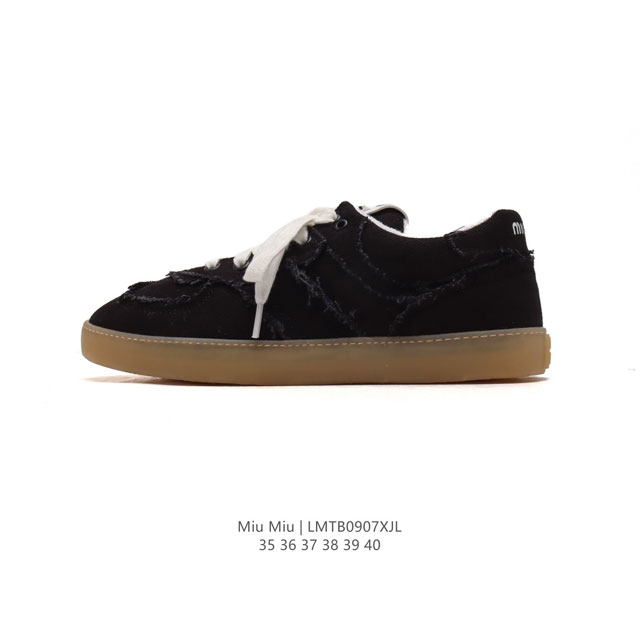 Miu Miu 2024Ss logo low logo 35-40 Lmtb0907Xjl