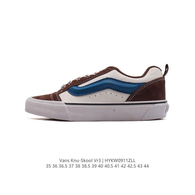 Vans Knu-Skool Vr3 Lx logo Vans knuskool imranpotato og 35-44 Hykw0911Zll